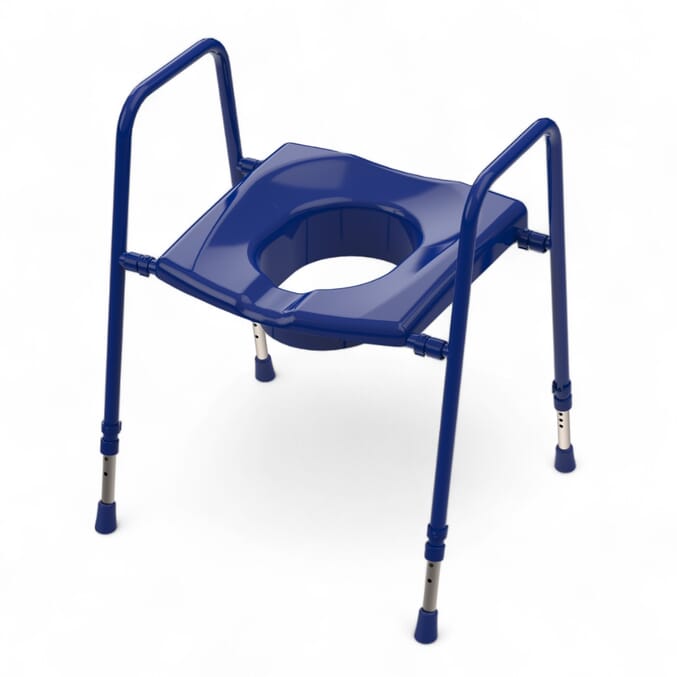 prima superior toilet frame blue