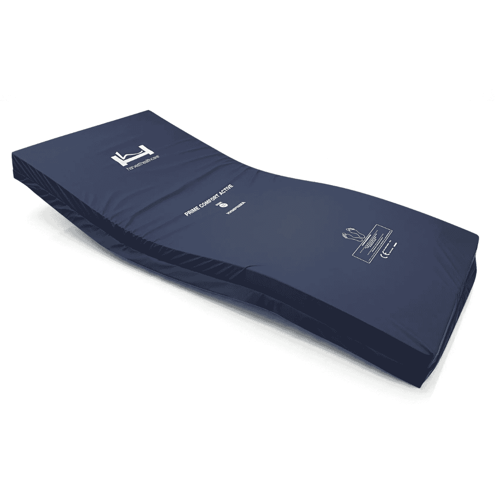 prime comfort active mattress covered