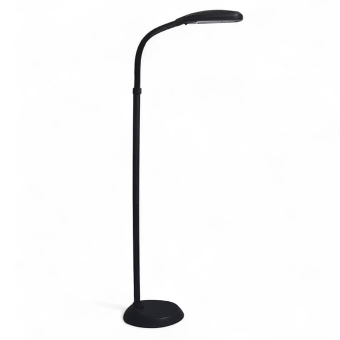 professional reading floor light black