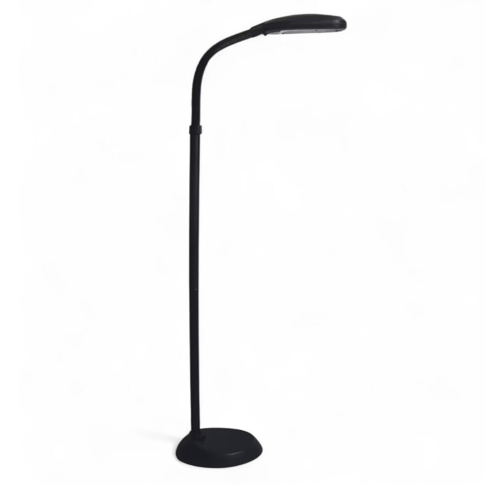 professional reading floor light black
