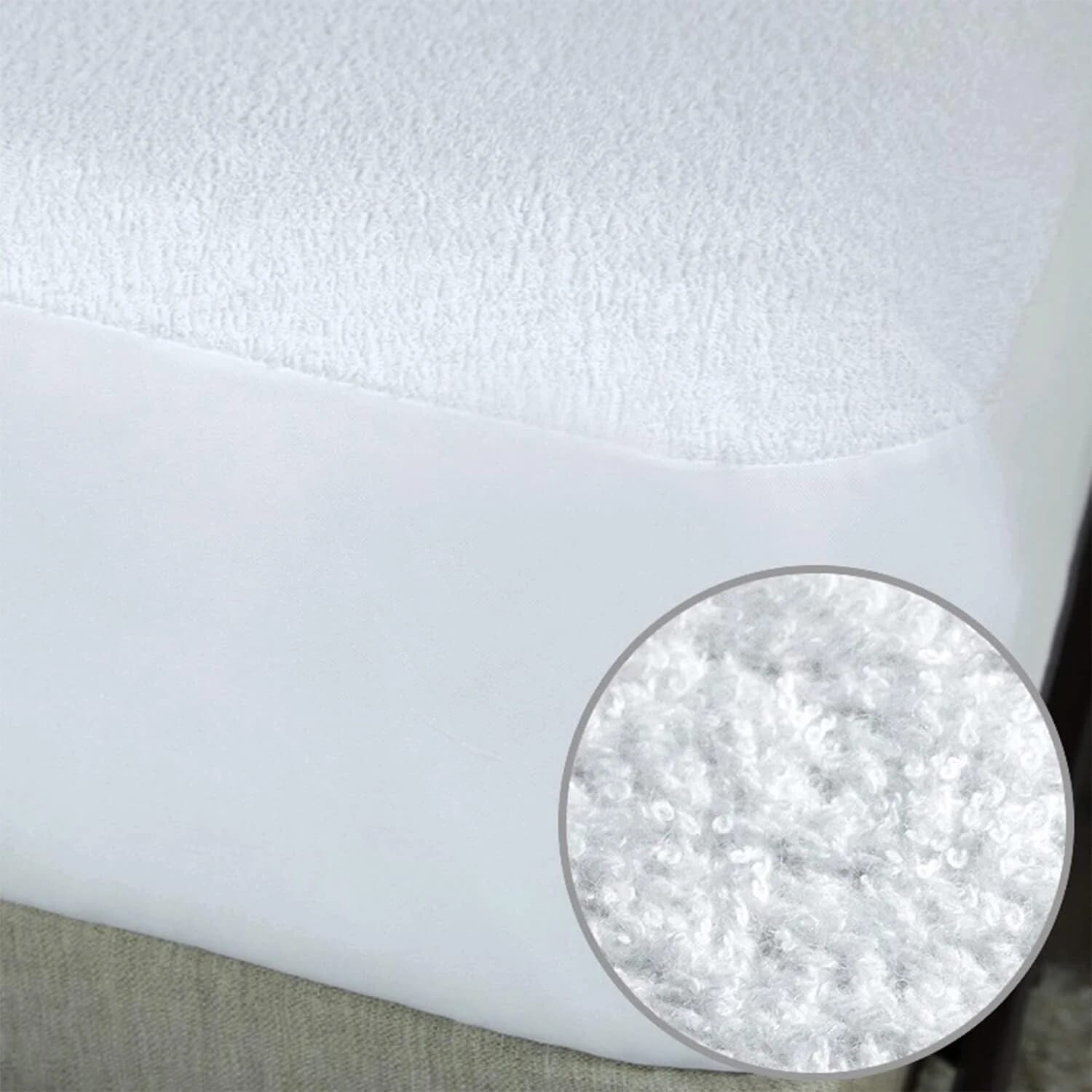 protect a bed mattress protector soft terry top