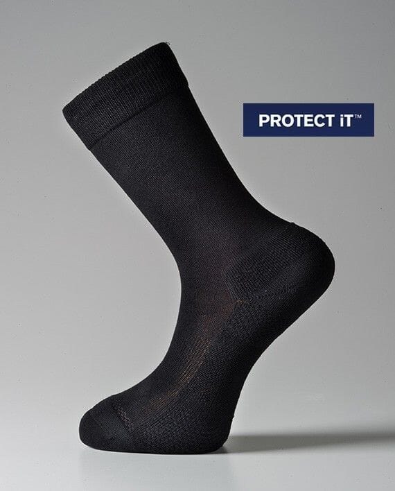 View Protect iT Diabetic Socks Sizes 7 to 10 Comfort Dress Black information
