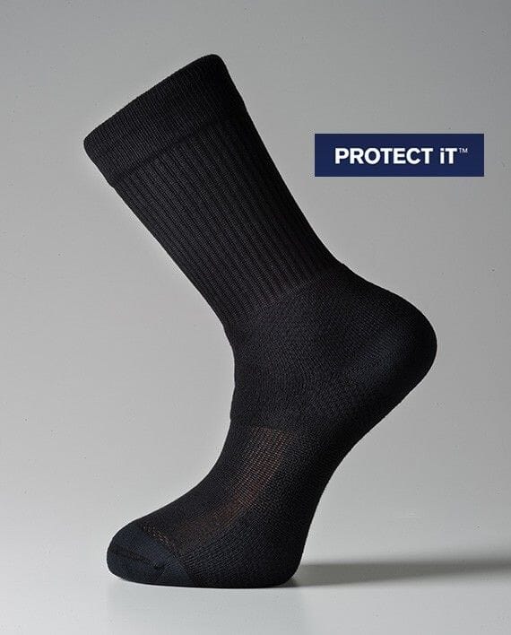 View Protect iT Diabetic Socks Sizes 7 to 10 Everyday Comfort Black information