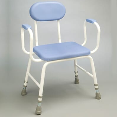 PU Extra Low Moulded Perching Stool