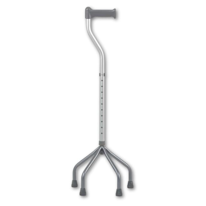 quad walking sticks large base