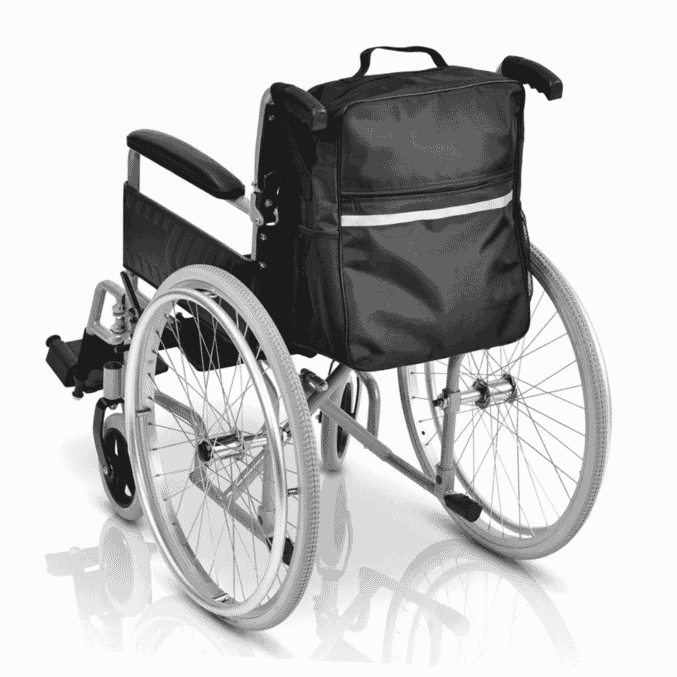 quick release wheelchair bag