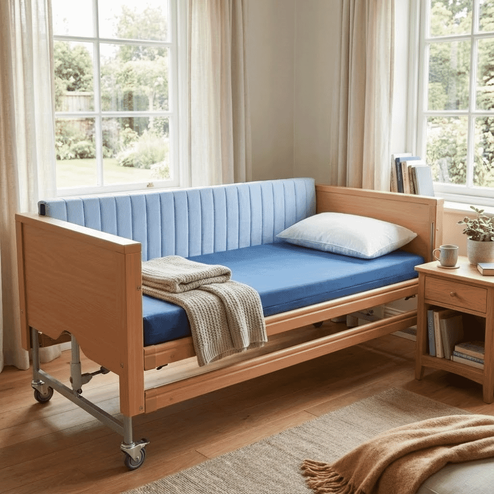 quilted bed cot bumpers lifestyle