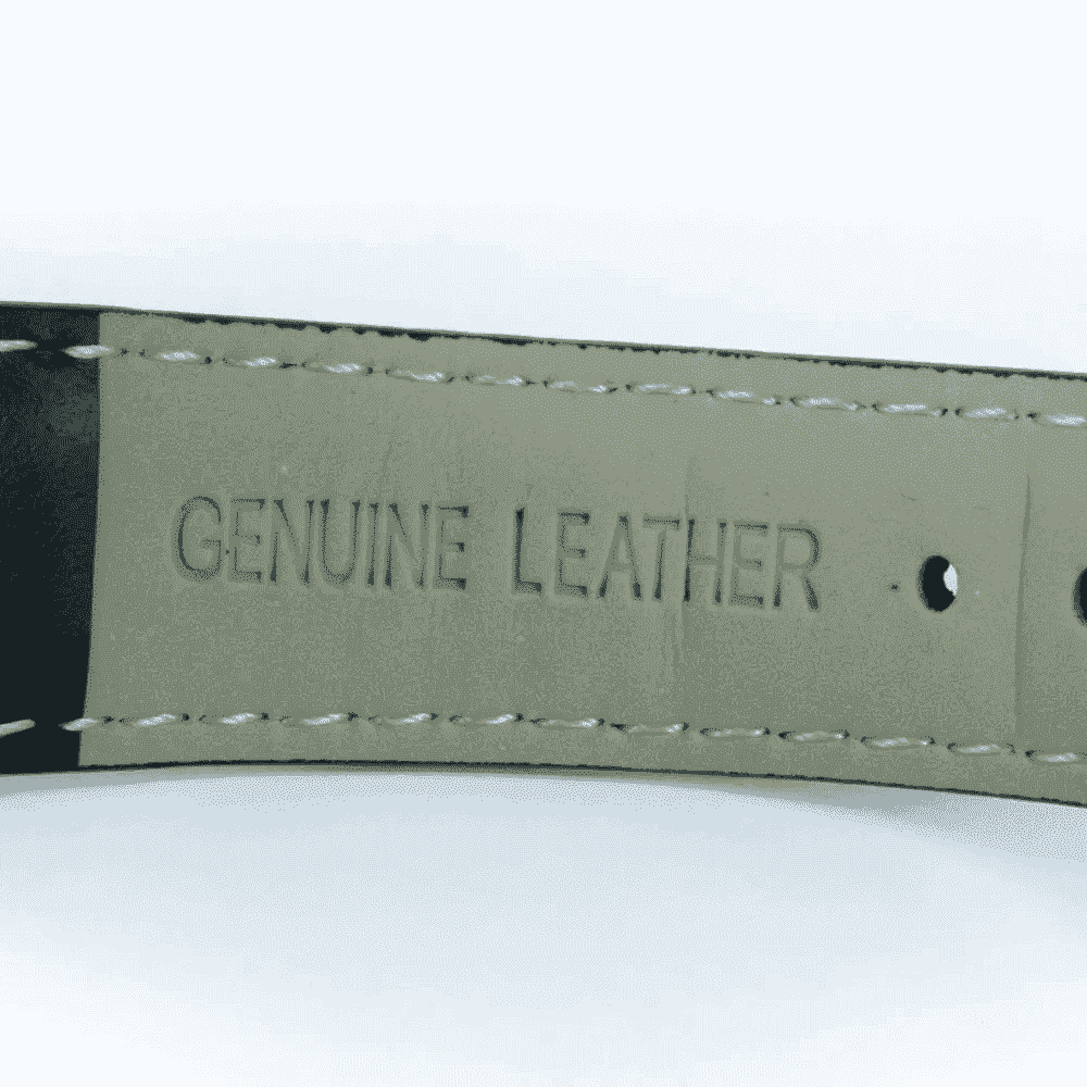 radio controlled talking watch genuine leather
