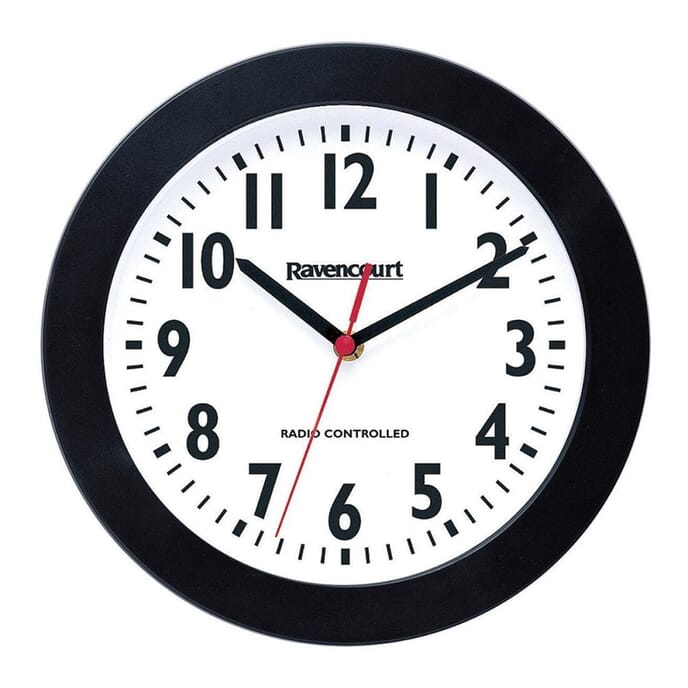 radio controlled wall clock