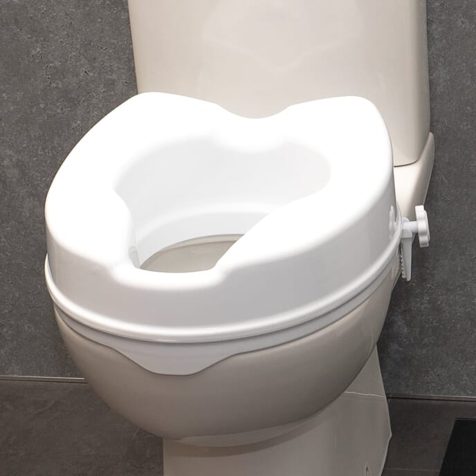 raised toilet seat 4 inch