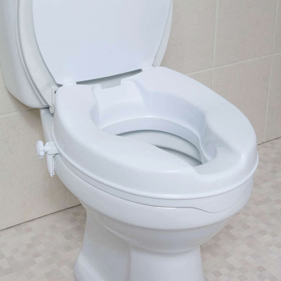 View Raised Toilet Seat With Lid 50mm 2 information