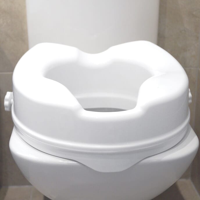 raised toilet seat