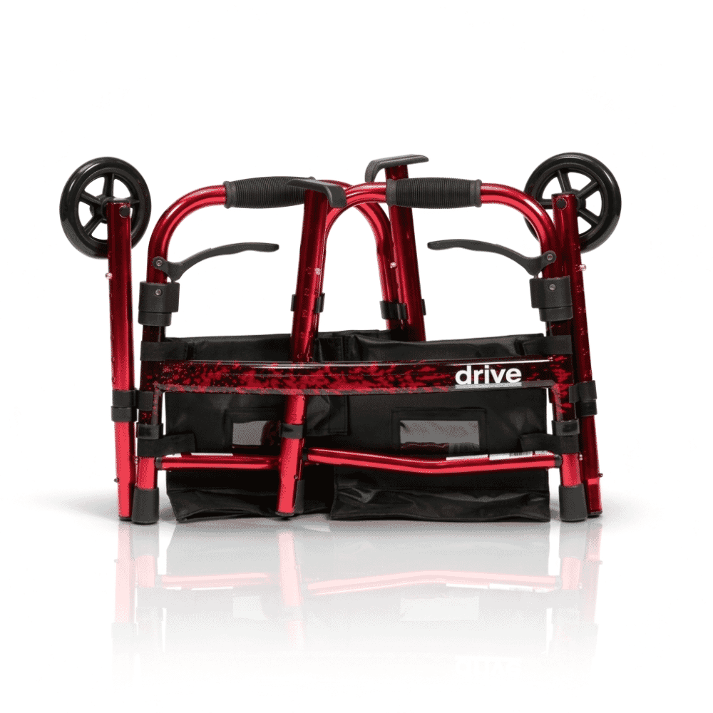 ready set go lightweight walker folded