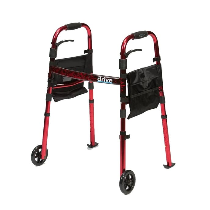 ready set go travel walking frame with wheels1