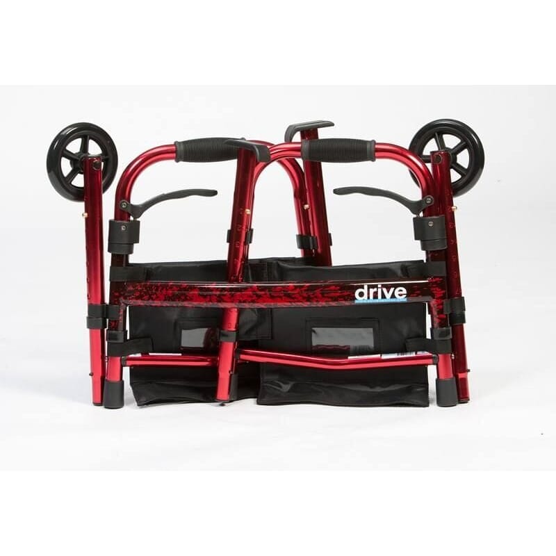 ready set go walking frame folded close up