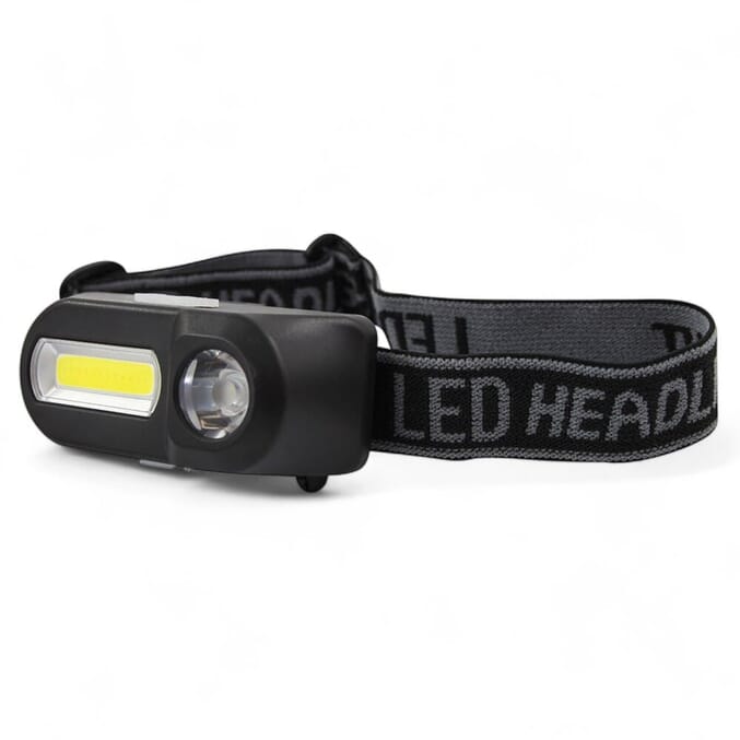 rechargeable head torch