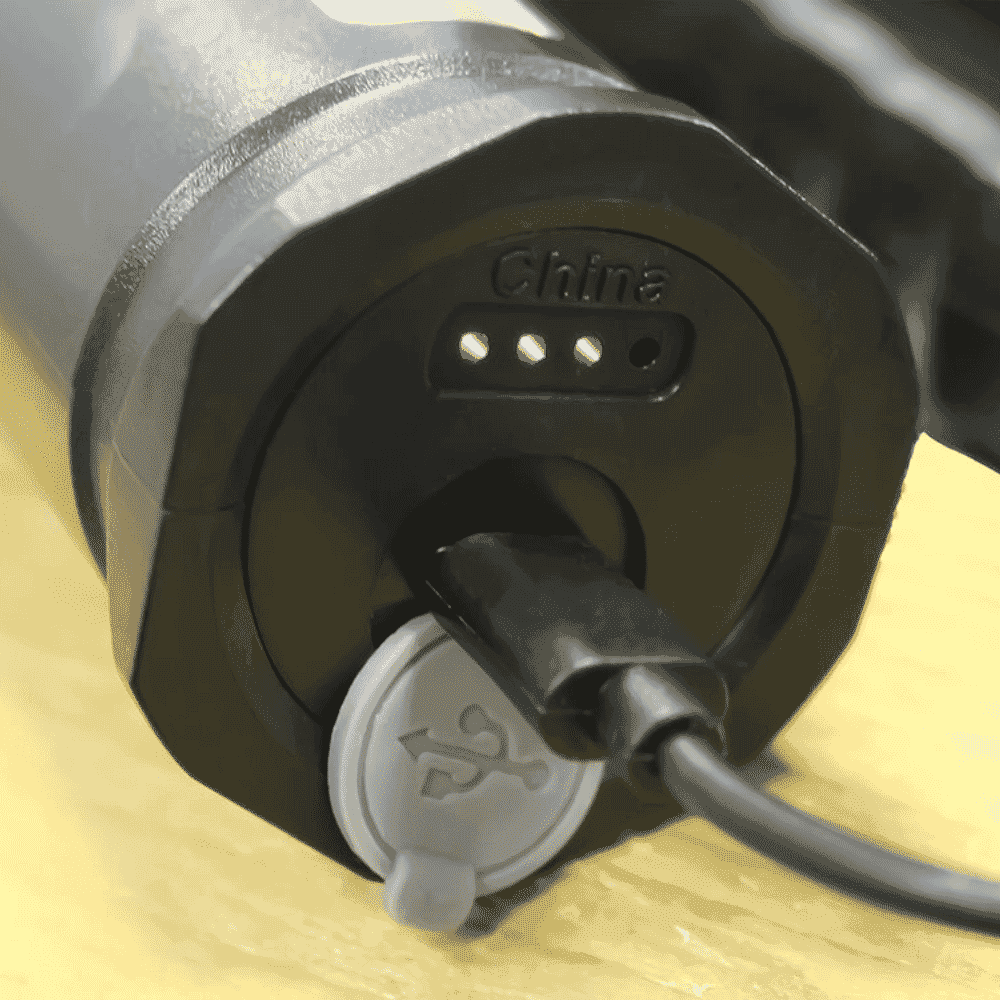 rechargeable spotlight charging