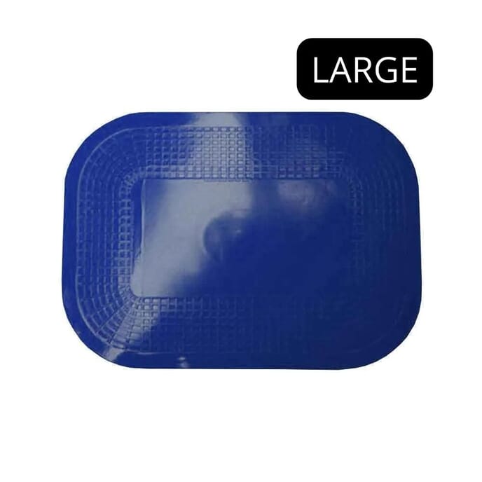 rectangular dycem anchorpads large 380 x 450mm blue 434g