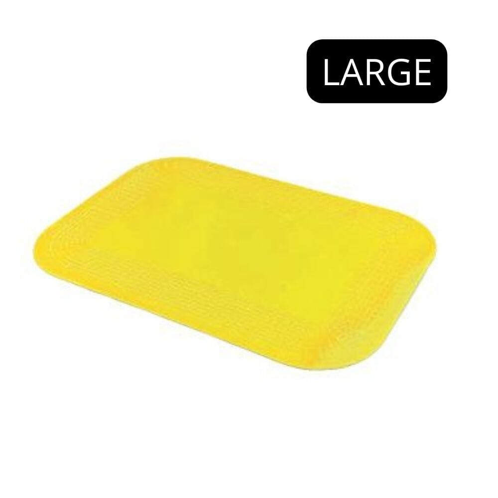 rectangular dycem anchorpads large 380 x 450mm yellow 434g