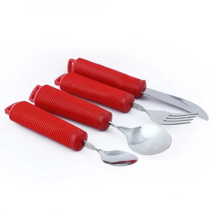 red handled cutlery red handled 4 piece set assessment kit