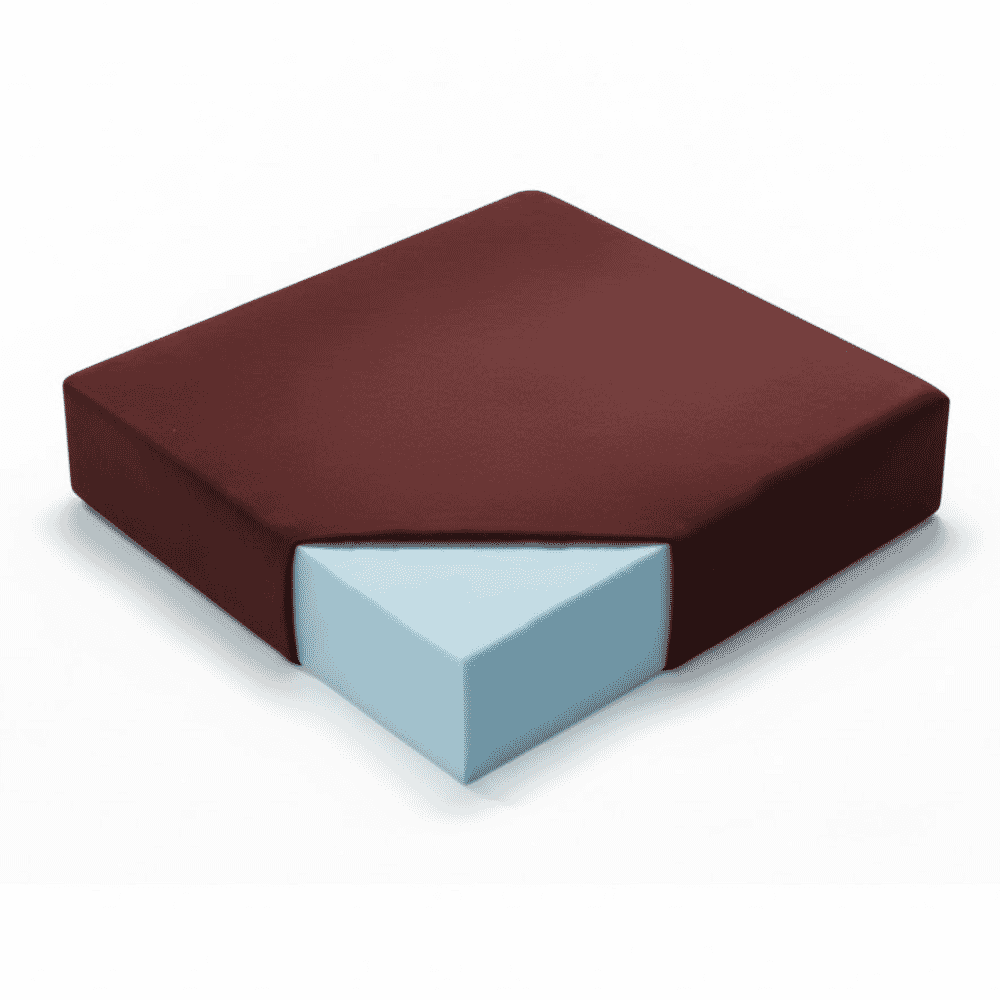 red harley wheelchair cushion inside