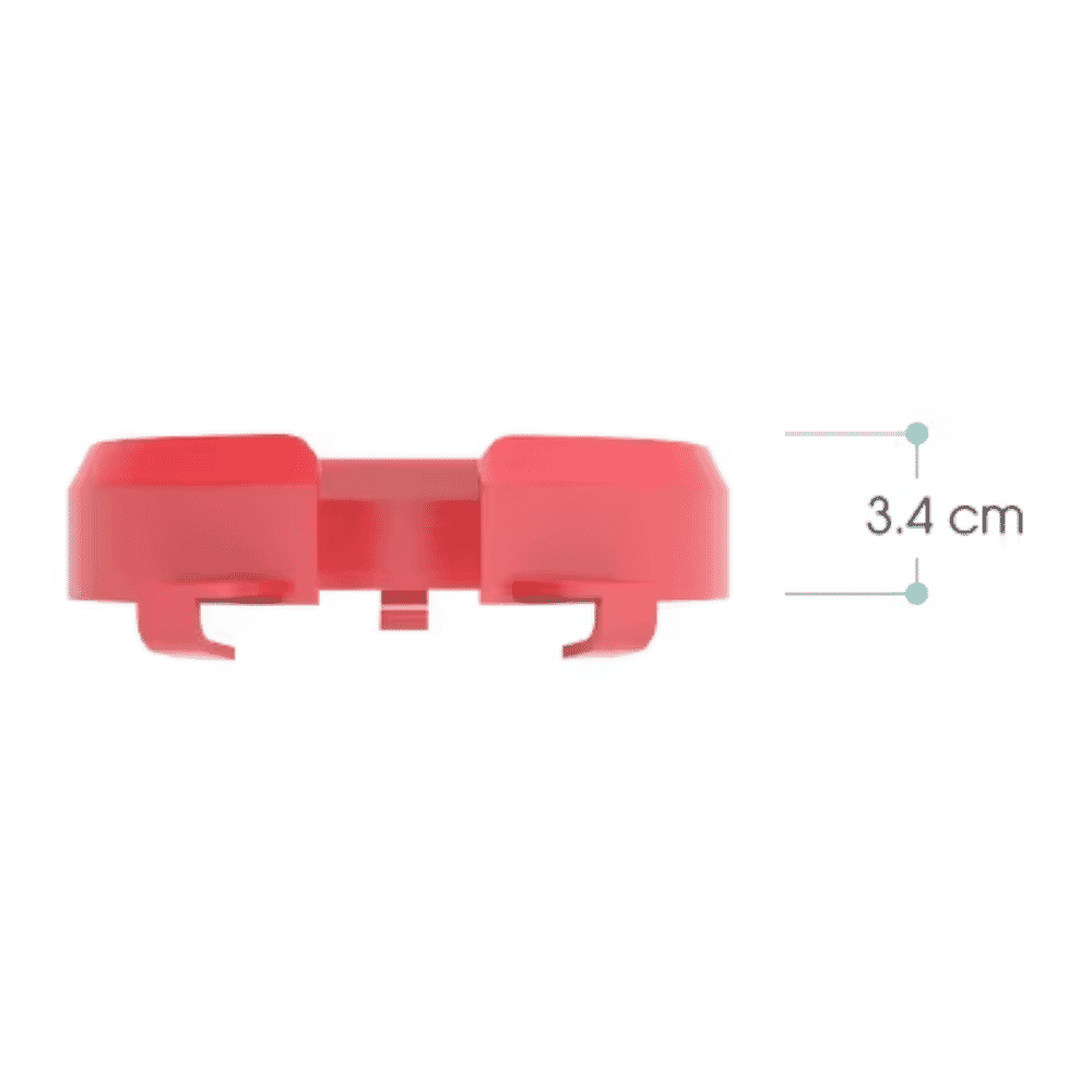 red plastic plate protector dimensions