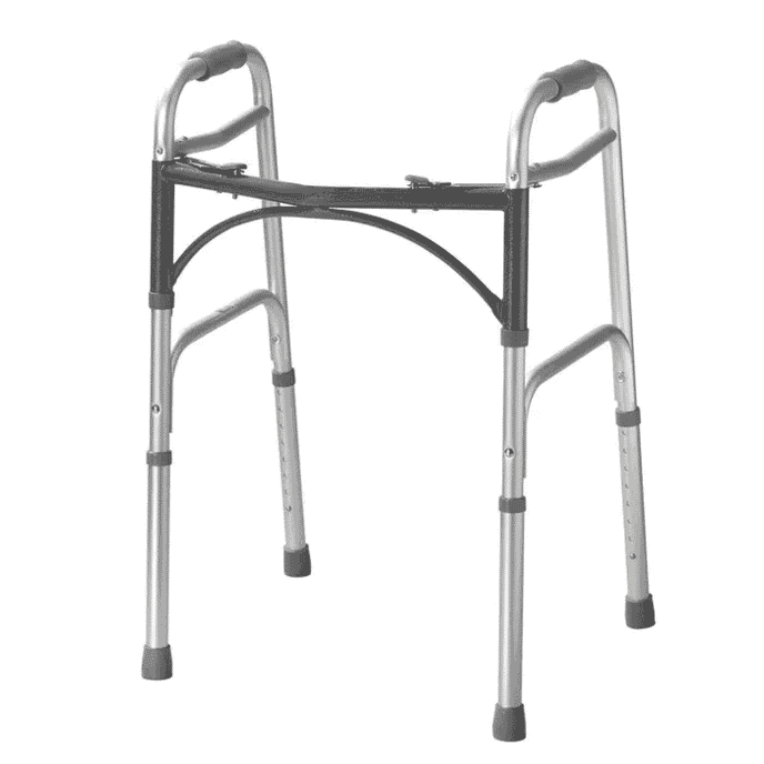 reinforced folding walking frame