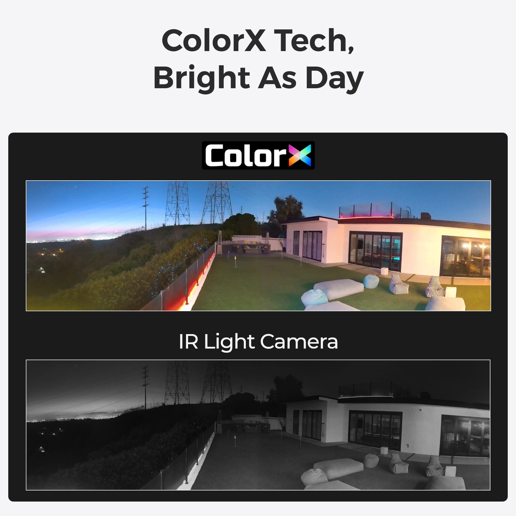 reolink 4k dual lens outdoor solar camera colour x night vision