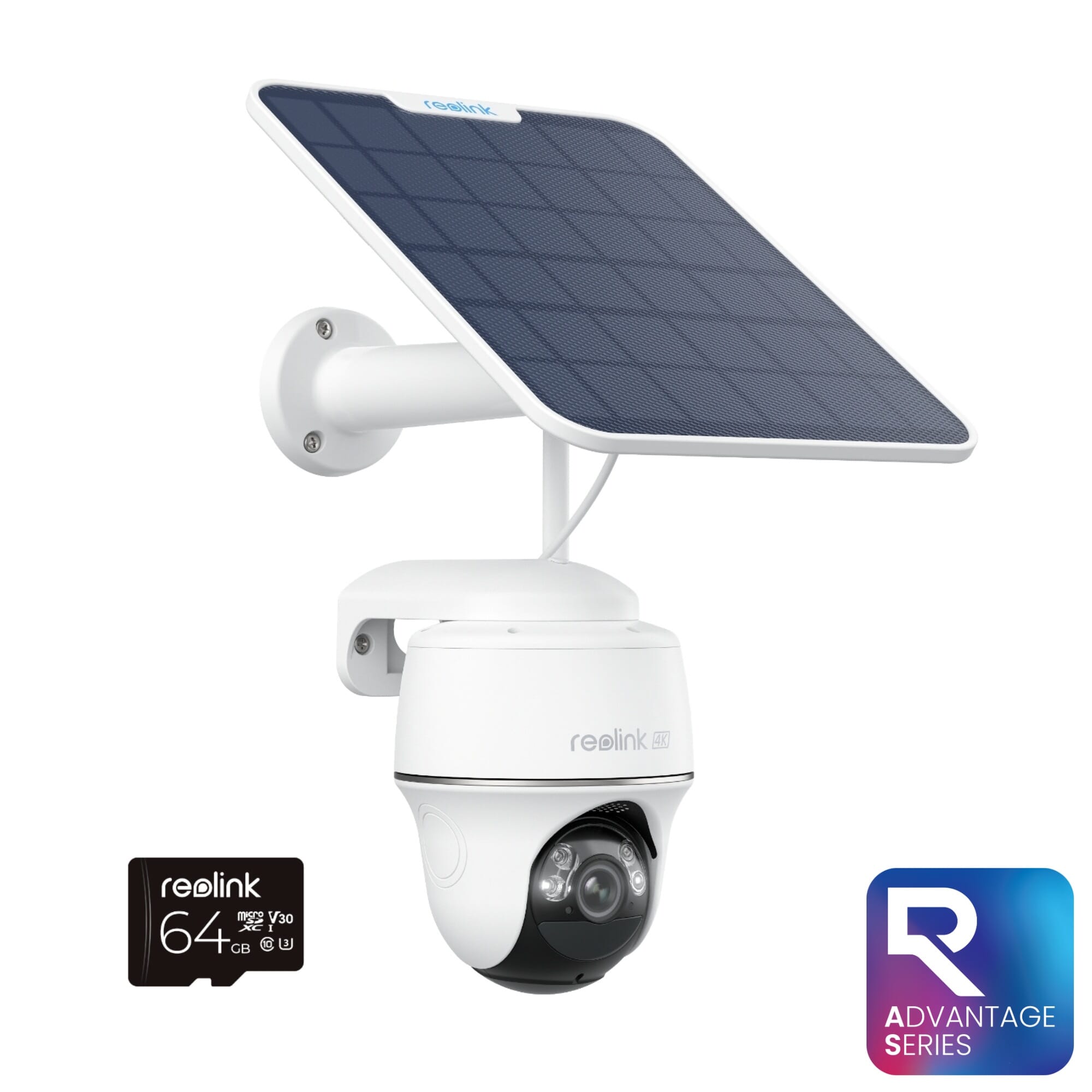 Reolink Argus 4K 8MP PT Solar Outdoor Security Camera