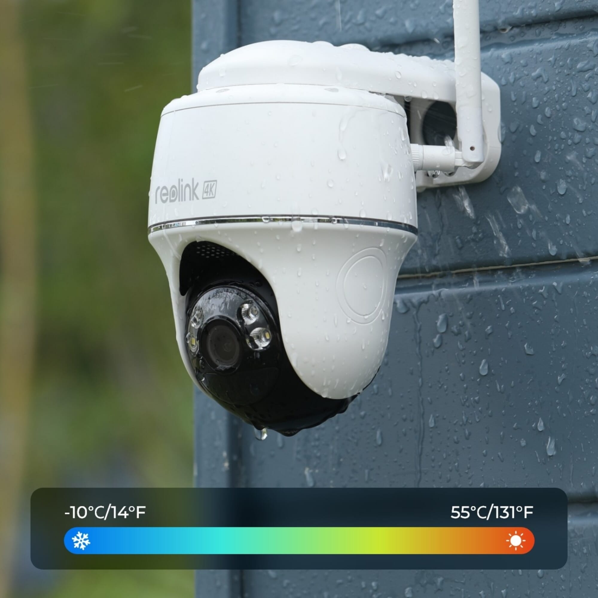 reolink argus 4k 8mp pt solar outdoor security camera weatherproof