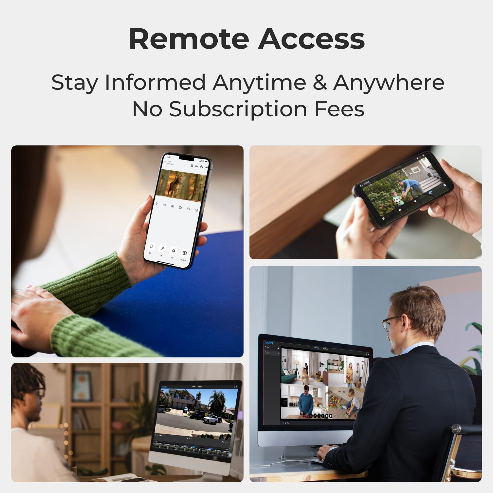 reolink e series 2k pt wifi indoor security camera remote access
