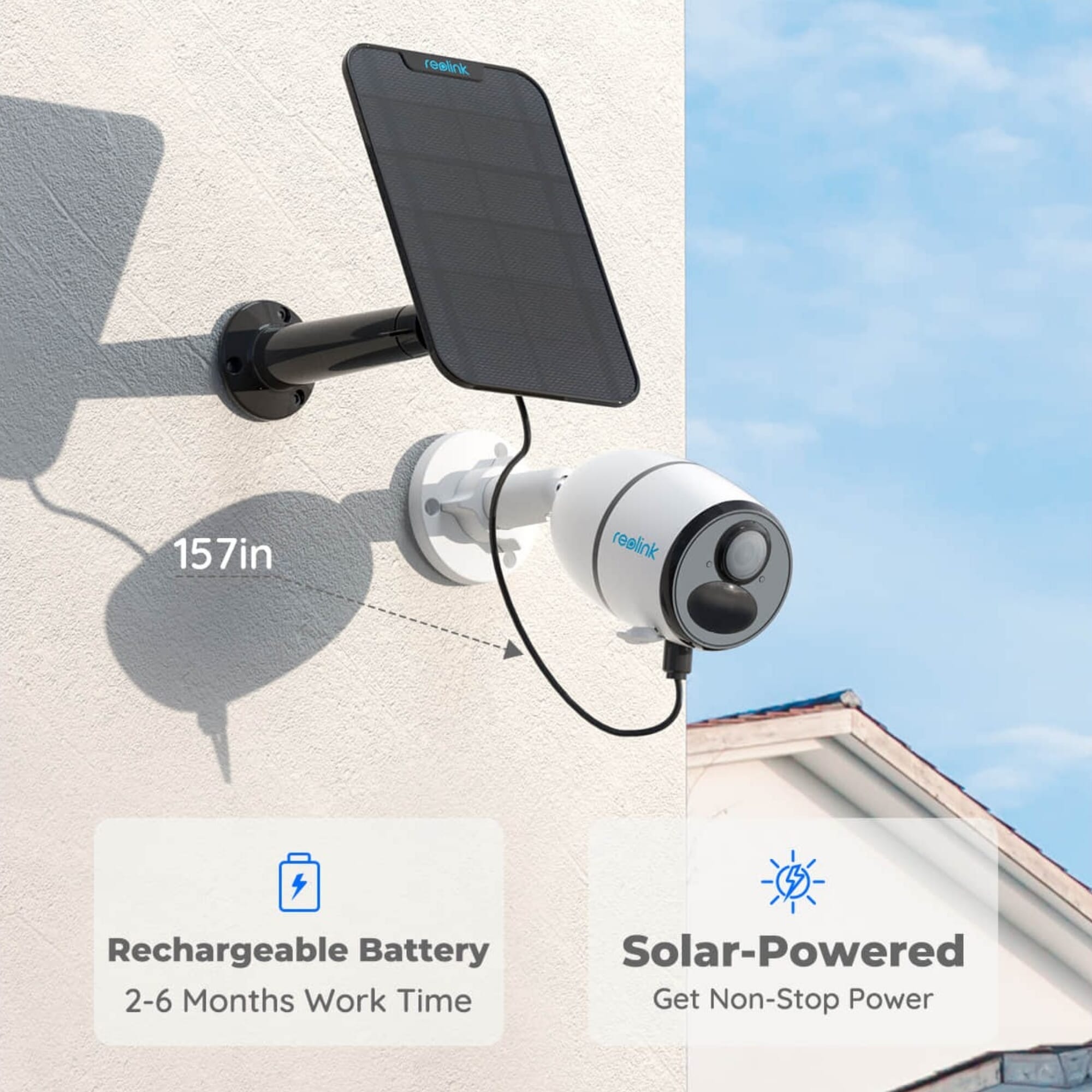 Reolink Go Plus Solar Outdoor Security Camera