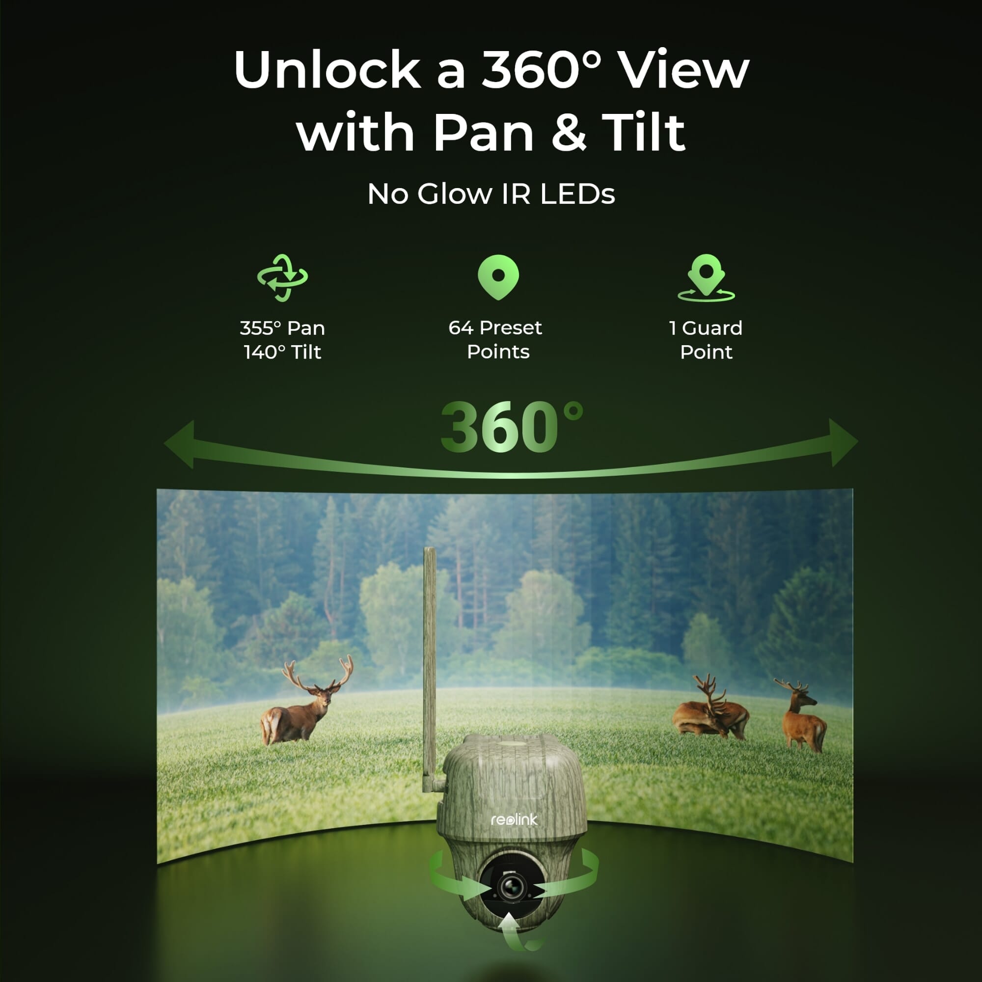 reolink ranger 4k 4g lte solar outdoor security camera 360 view