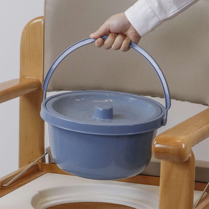 replacement commode bucket for a luxury wooden commode