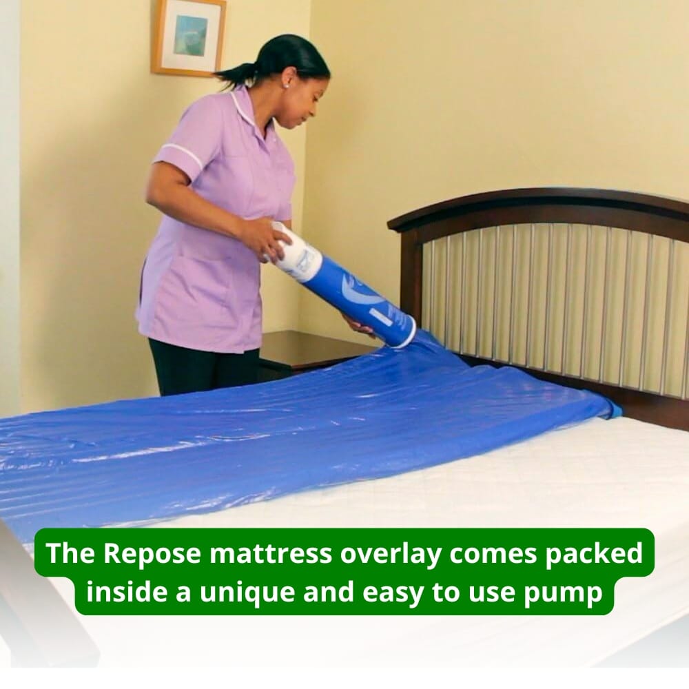 repose mattress overlay pump