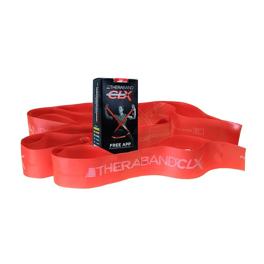 View Resistive Exercise Band Theraband CLX 25M Super Heavy information