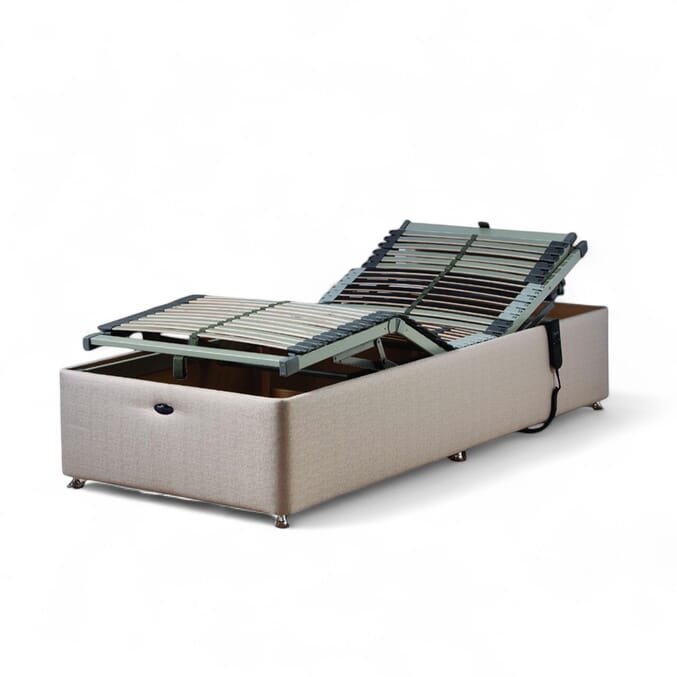 richmond adjustable single divan bed