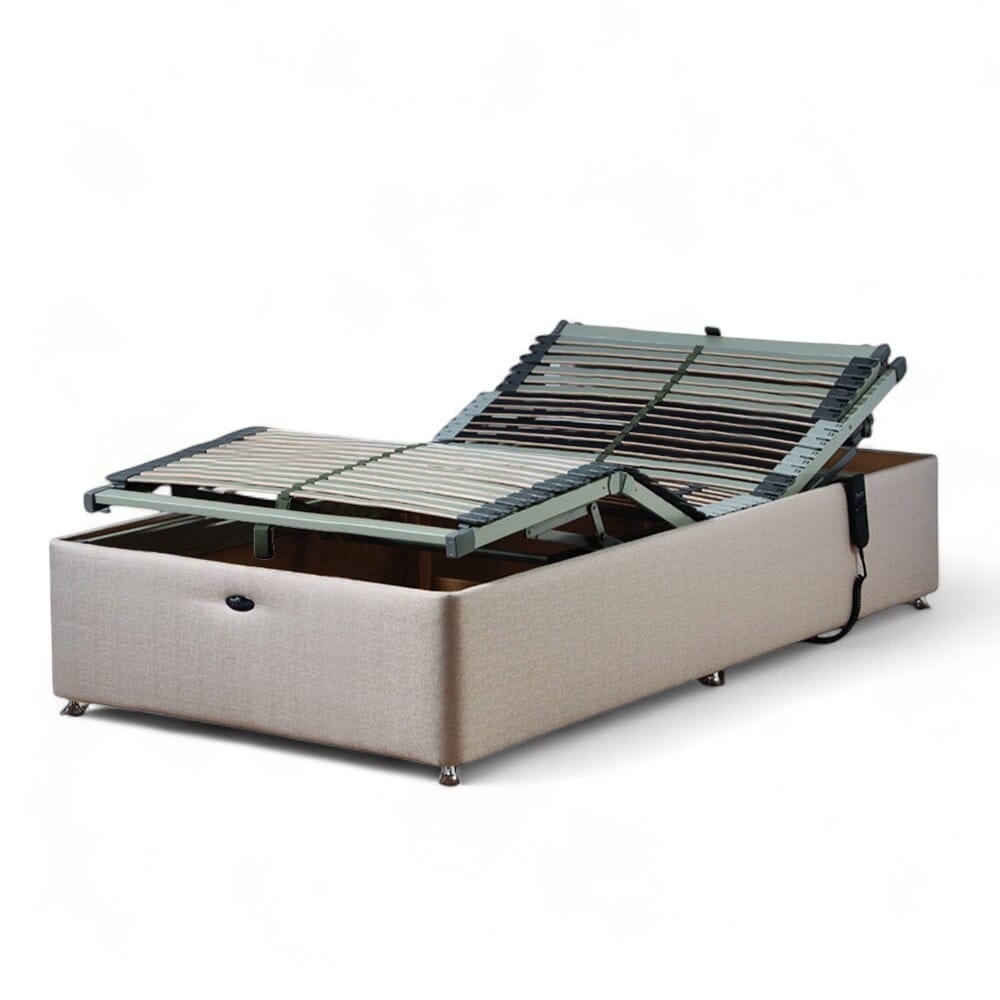 richmond adjustable small double divan bed