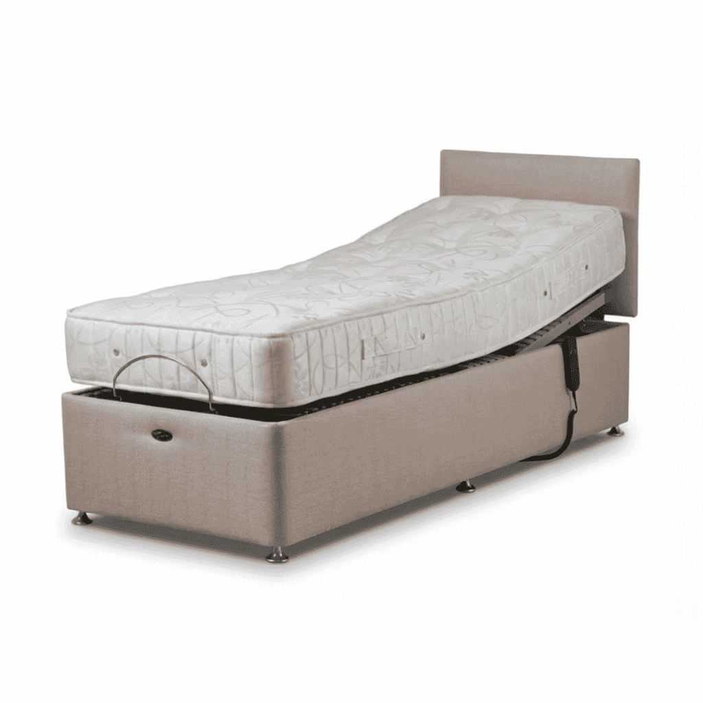 View Richmond Adjustable Small Single Divan Bed with Headboard and Pocket Sprung Mattress information
