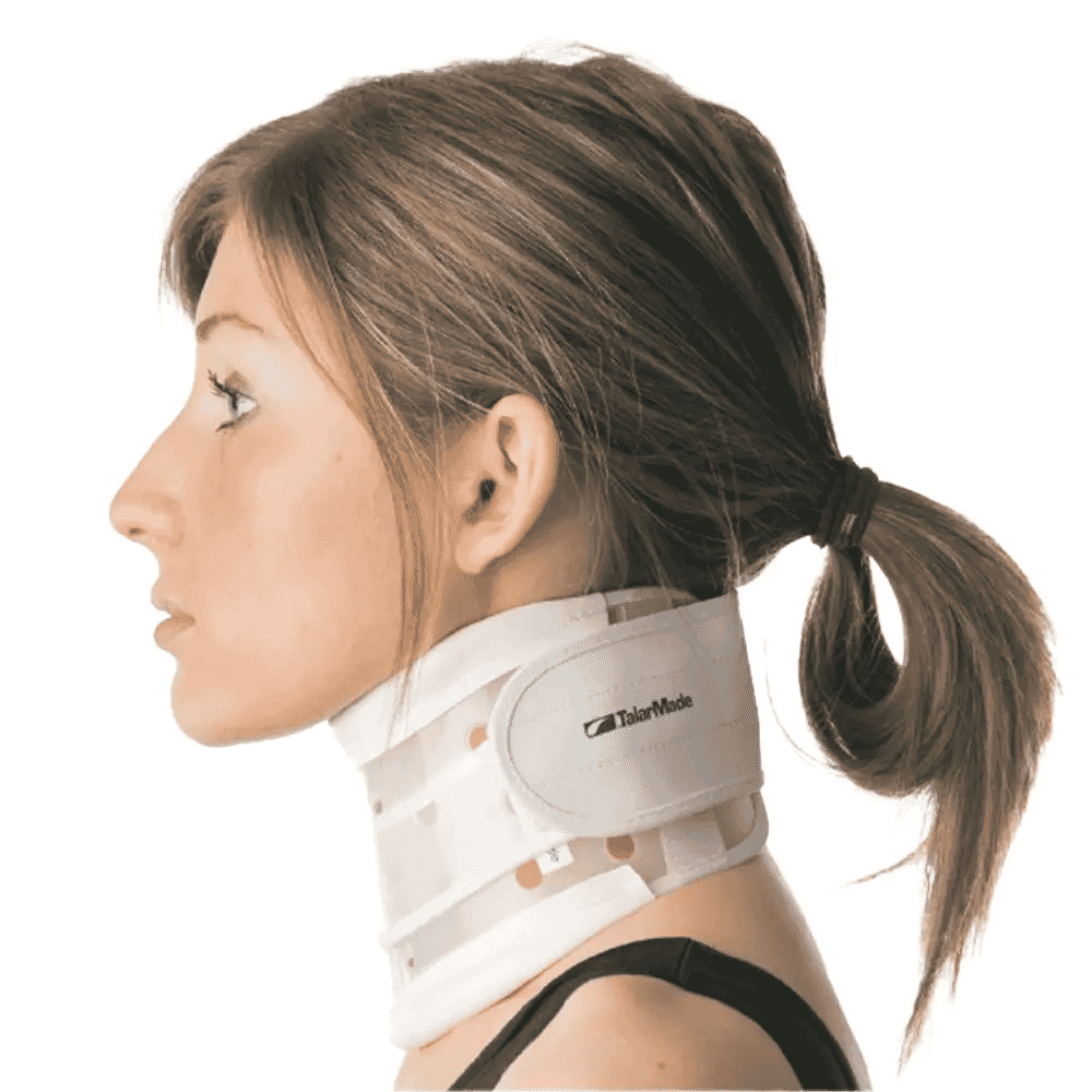 rigid cervical collar side