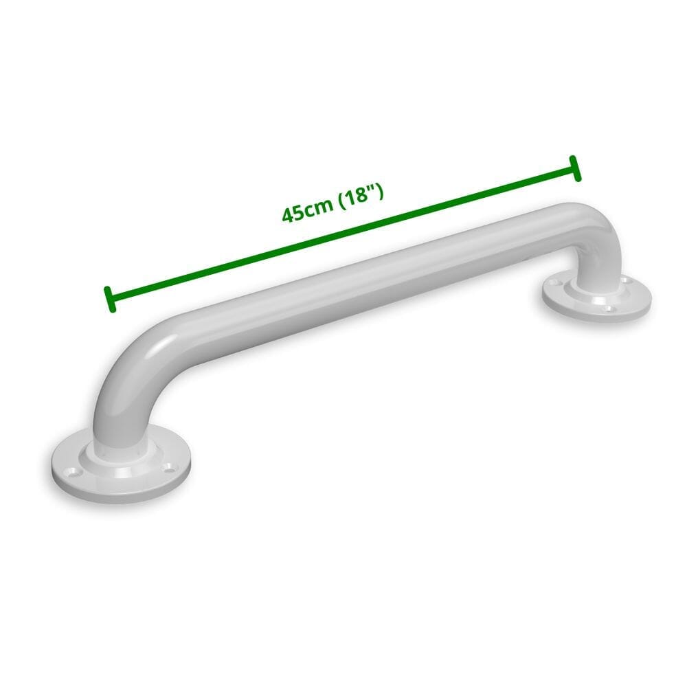 ringwood grab rail 457mm white measurement