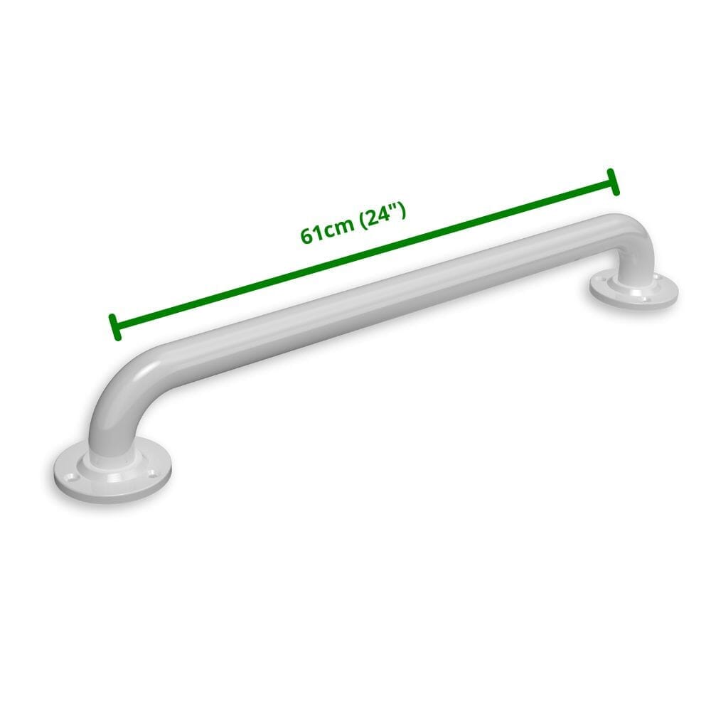ringwood grab rail 610mm white measurement