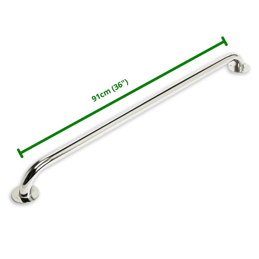 ringwood grab rail 914mm chrome measurement