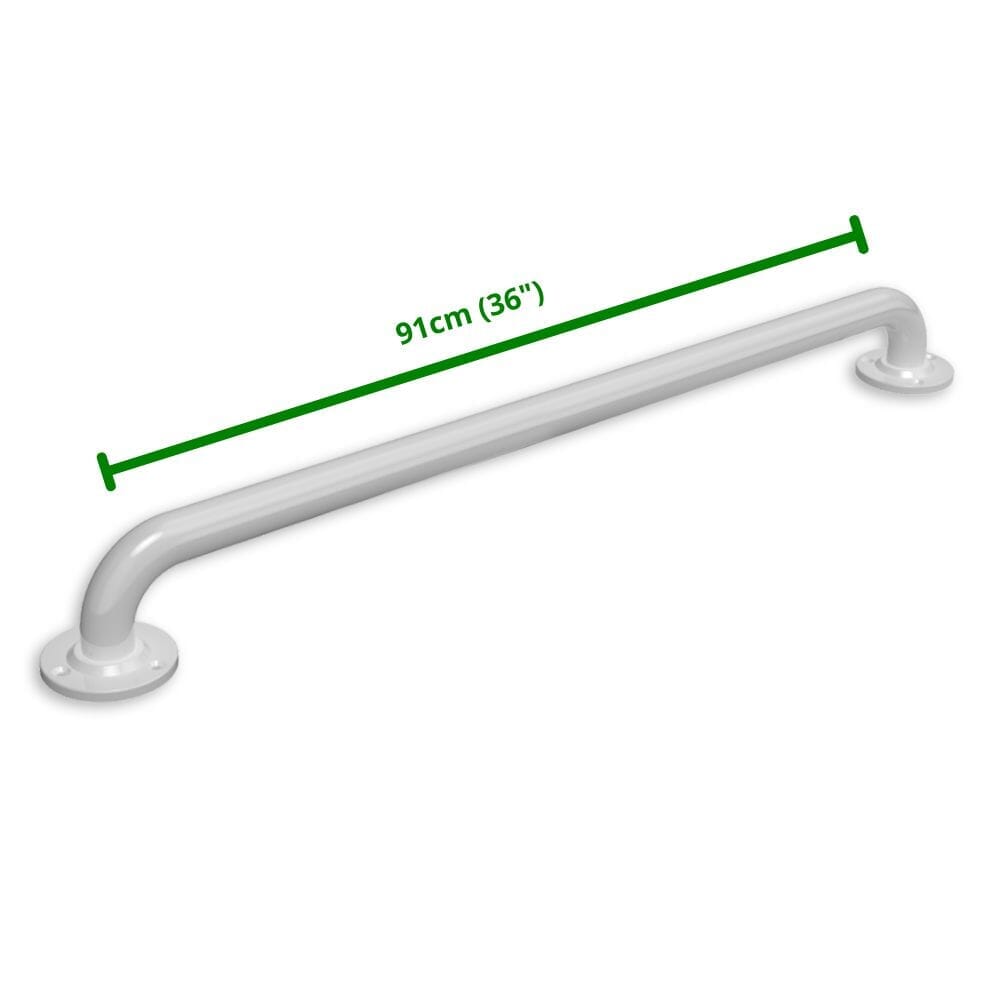 ringwood grab rail 914mm white measurement