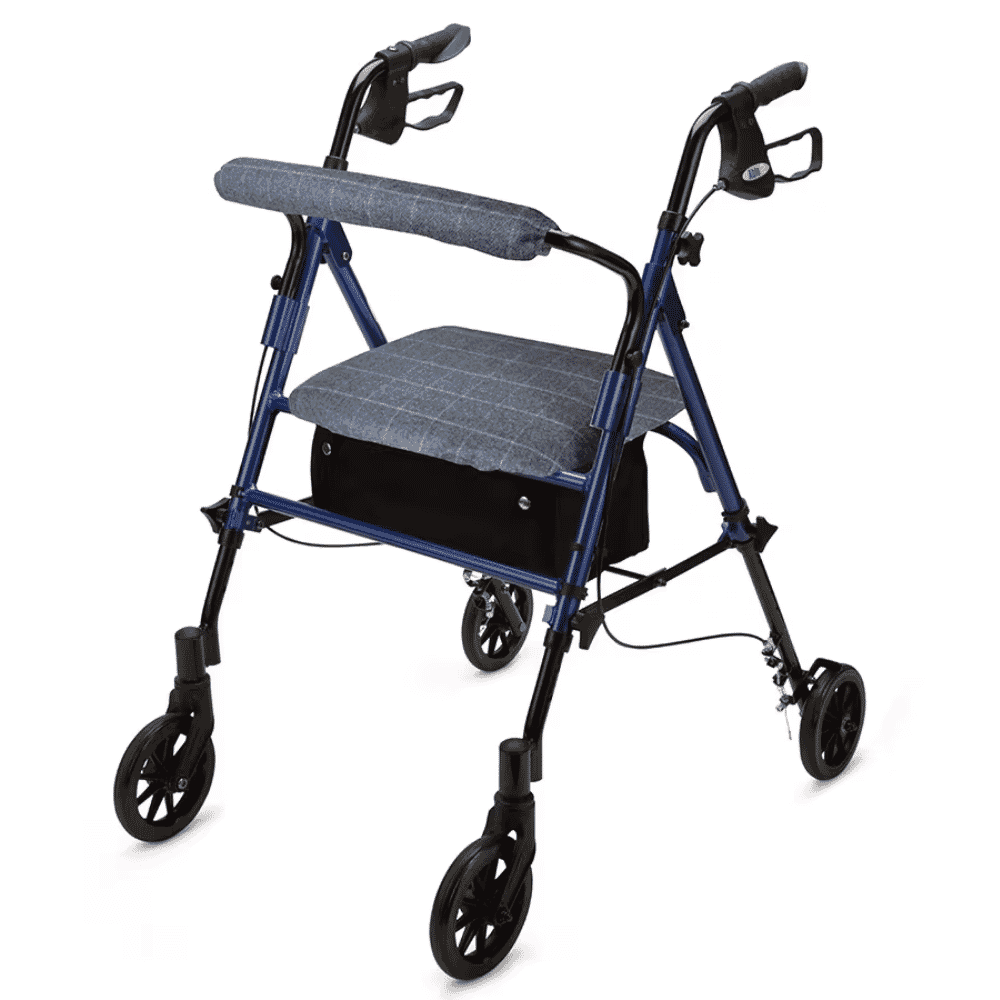 rollator makeover accessory set blue window