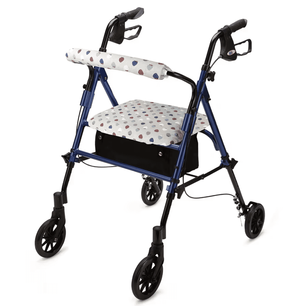 rollator makeover accessory set strawberry linen
