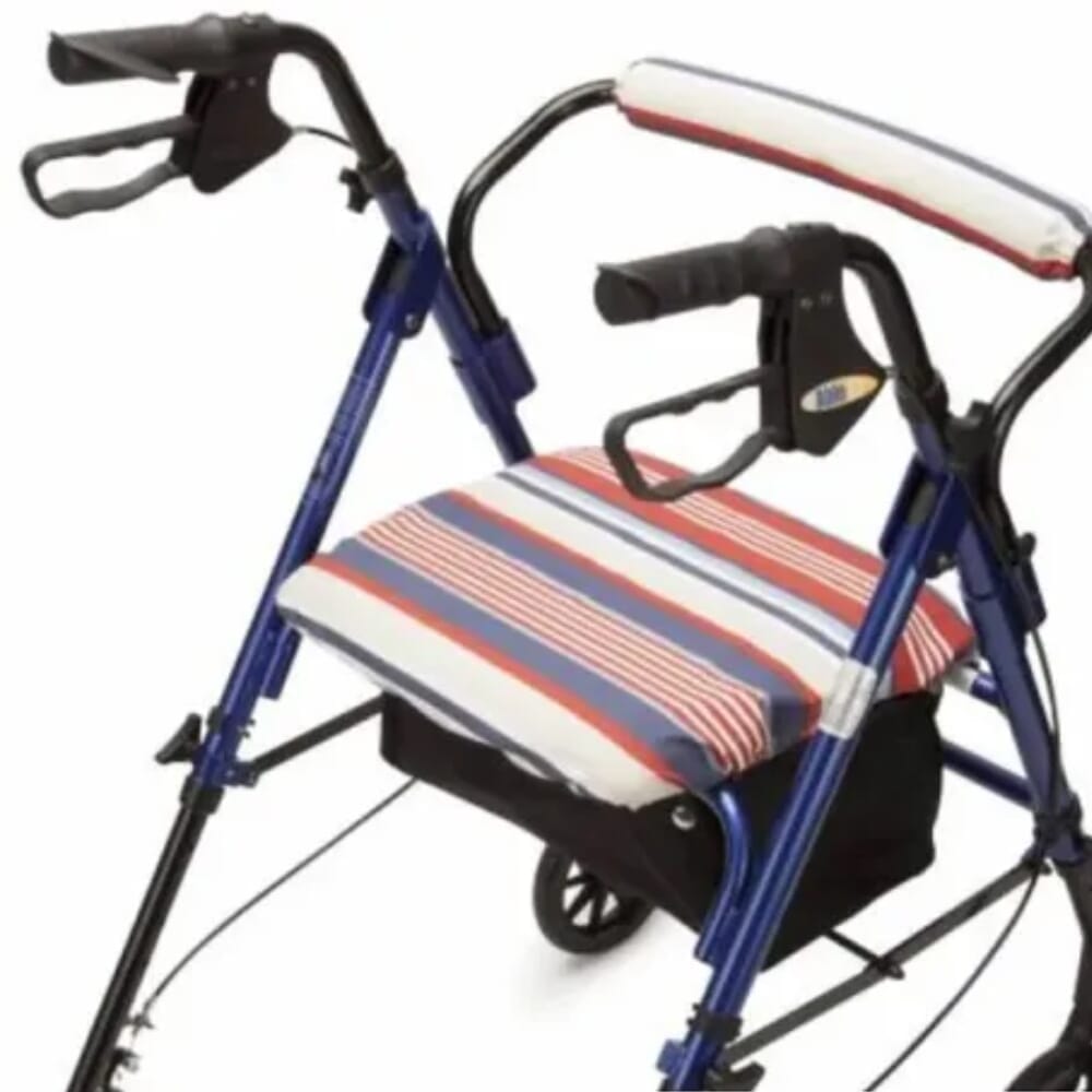 View Rollator Makeover Set Deck Chair Stripe Rollator not included information