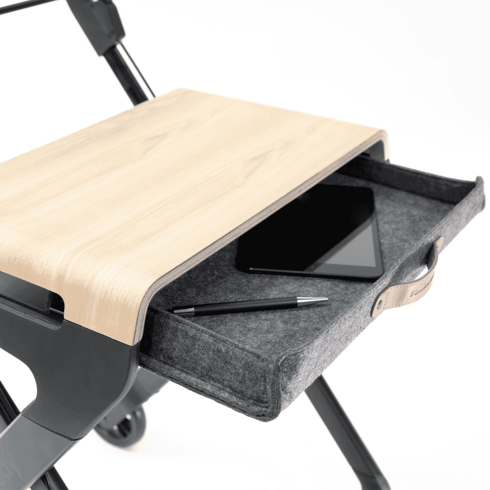 rollbuddy indoor rollator storage