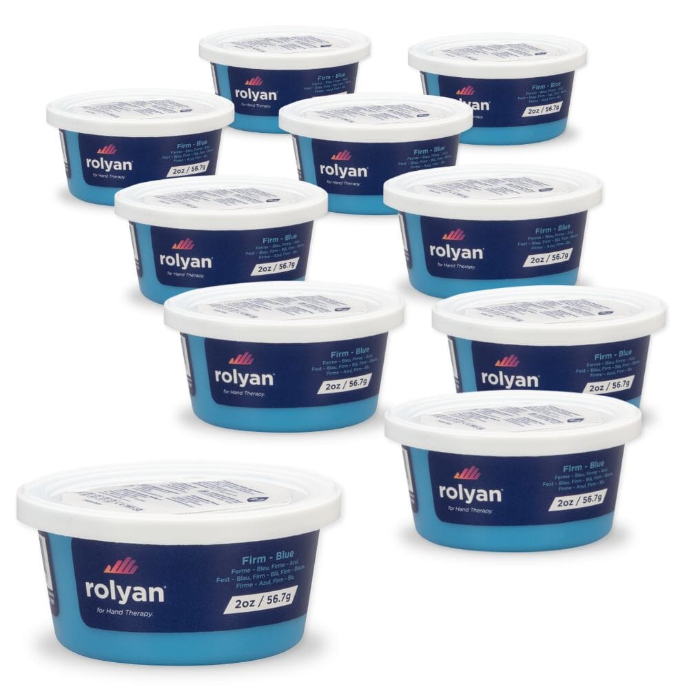 Rolyan Hand Therapy Putty Soft Yellow 454g Super Soft Tan 57g from