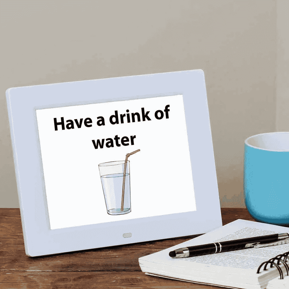 rosebud reminder clock prompts